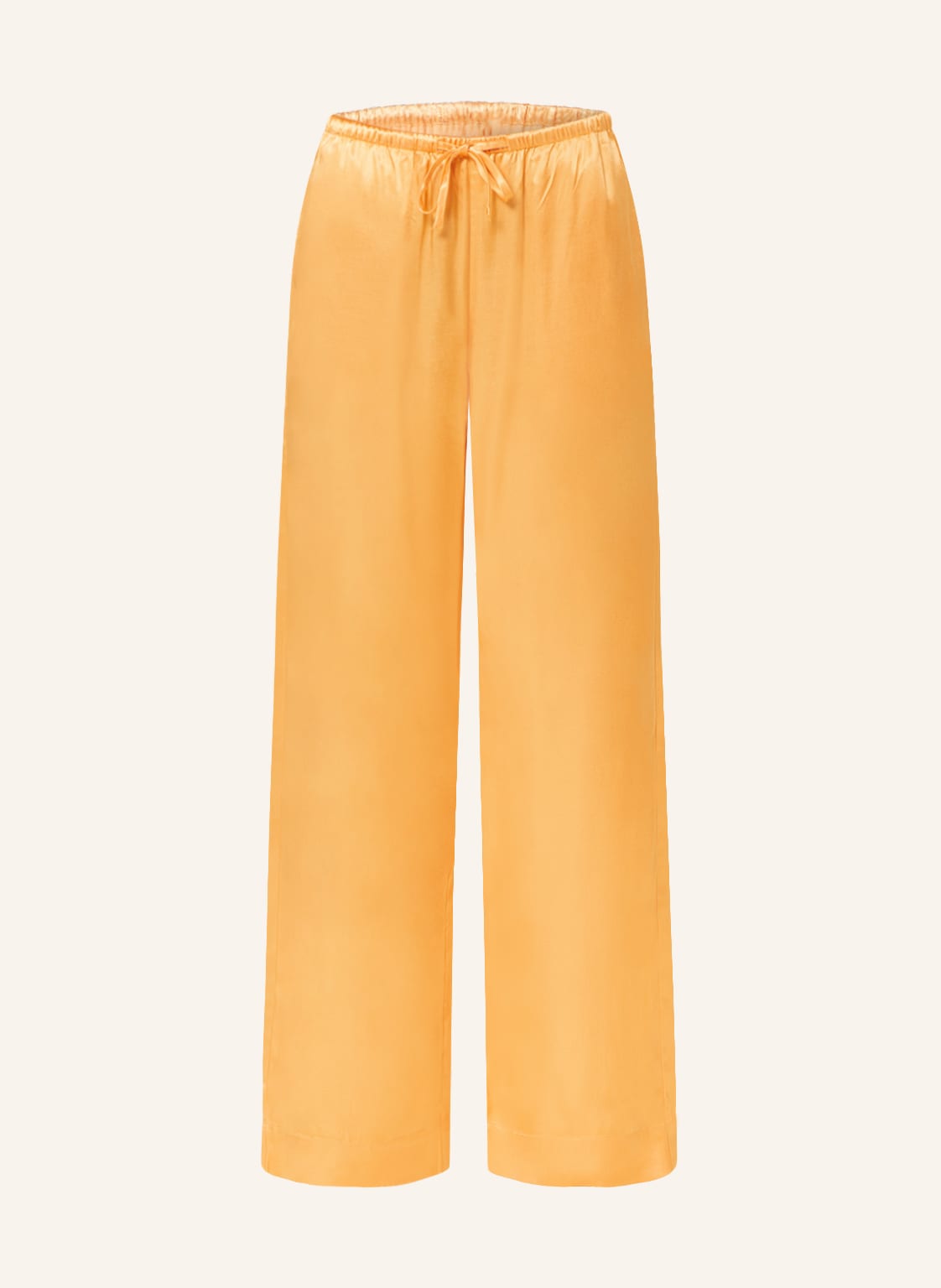 Image of Gina Tricot Marlenehose Daria Aus Satin orange