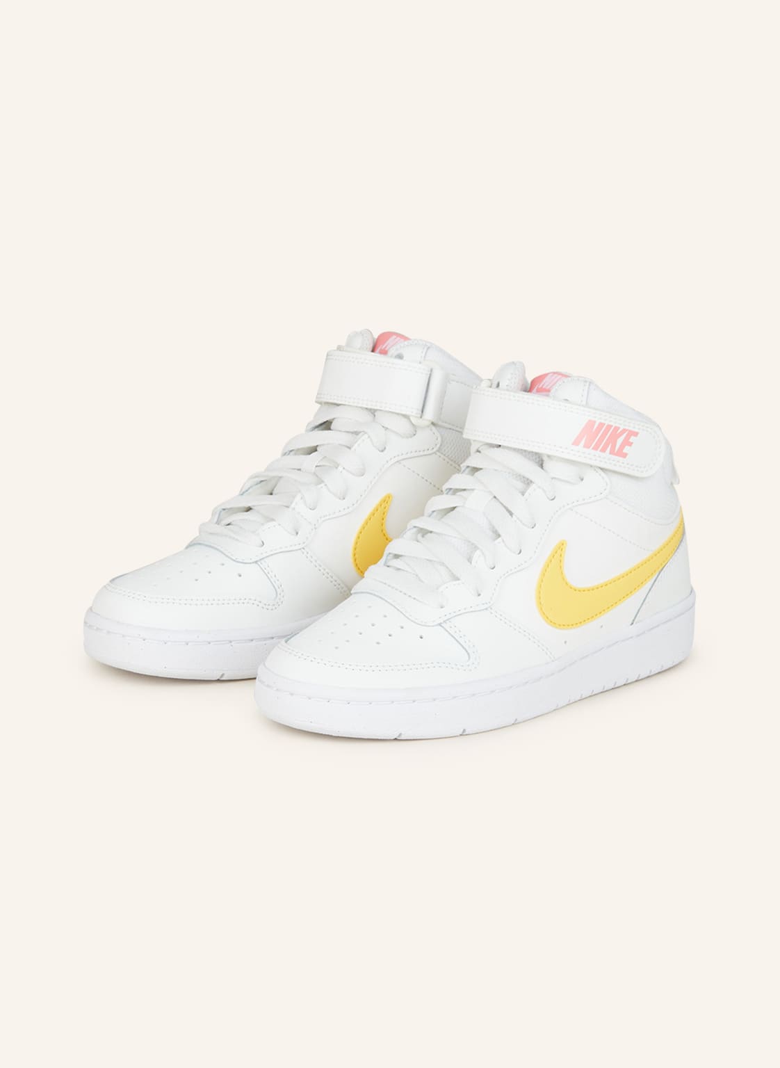 Image of Nike Hightop-Sneaker Court Borough Mid 2 weiss