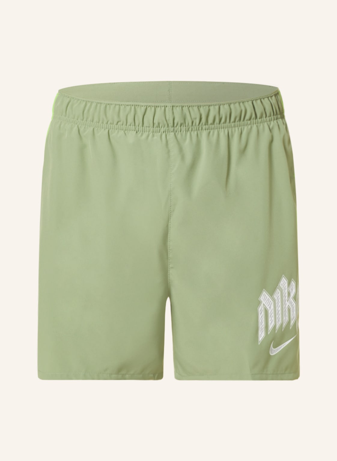 Image of Nike 2-In-1-Laufshorts Dri-Fit Run Division Challenge Mit Mesh gruen