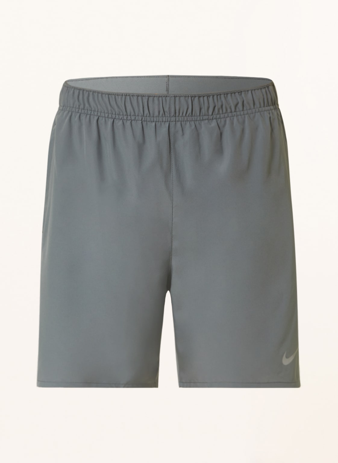 Image of Nike 2-In-1-Laufshorts Dri-Fit Challenger Mit Mesh grau