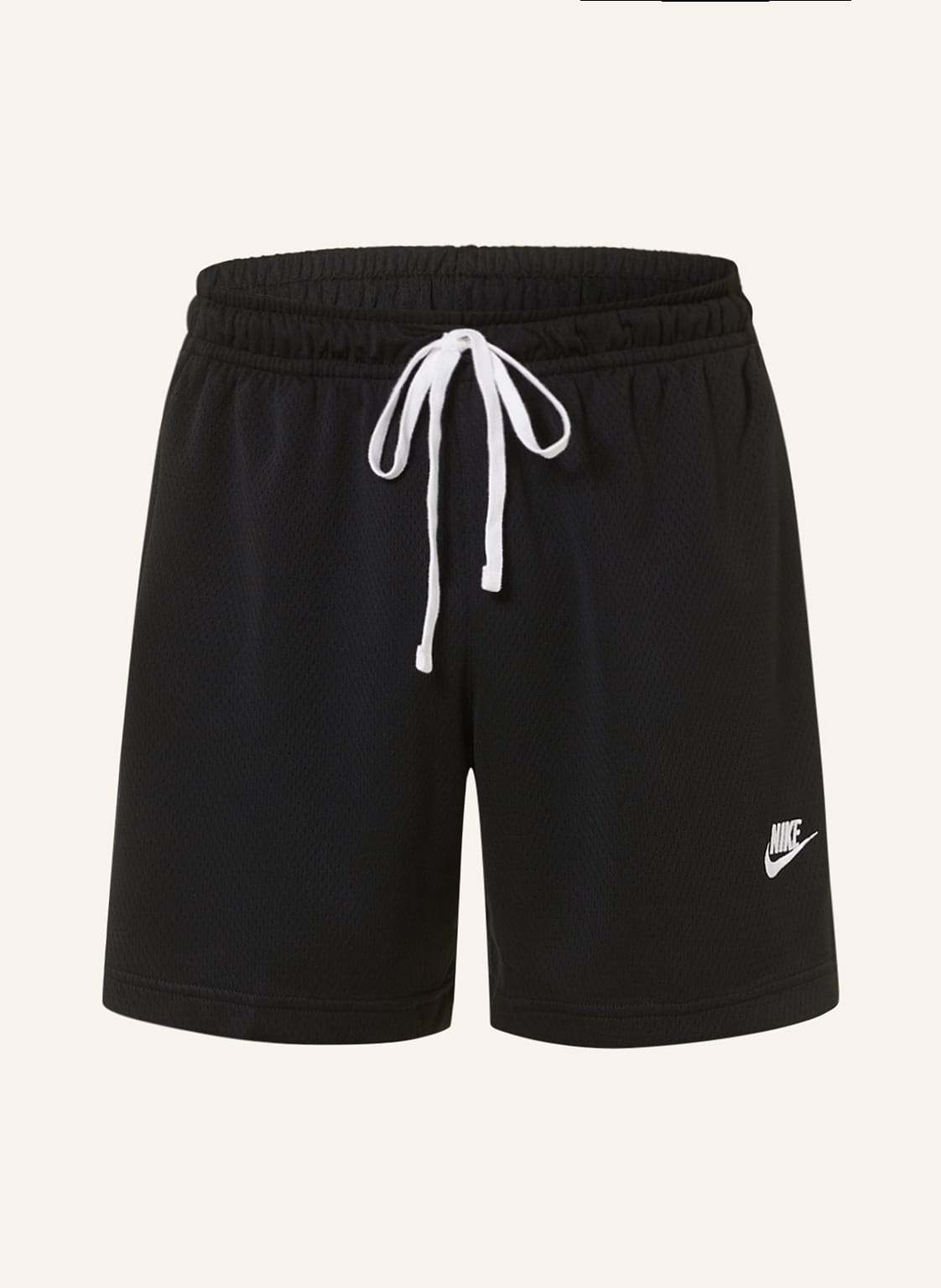 Image of Nike Trainingsshorts Aus Mesh schwarz