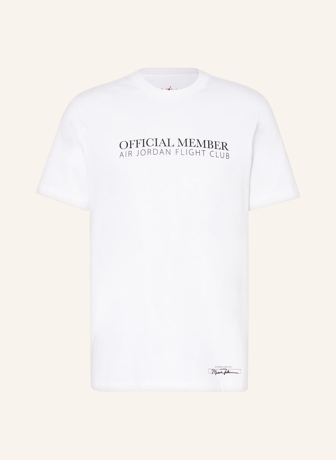 Image of Jordan T-Shirt Jordan Flight Mvp weiss