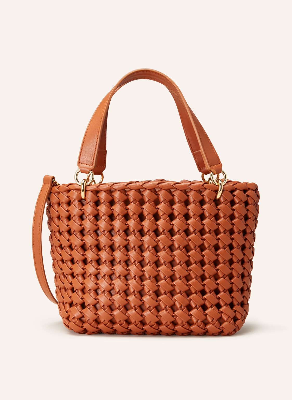 Image of Themoirè Handtasche Kobo Knots braun