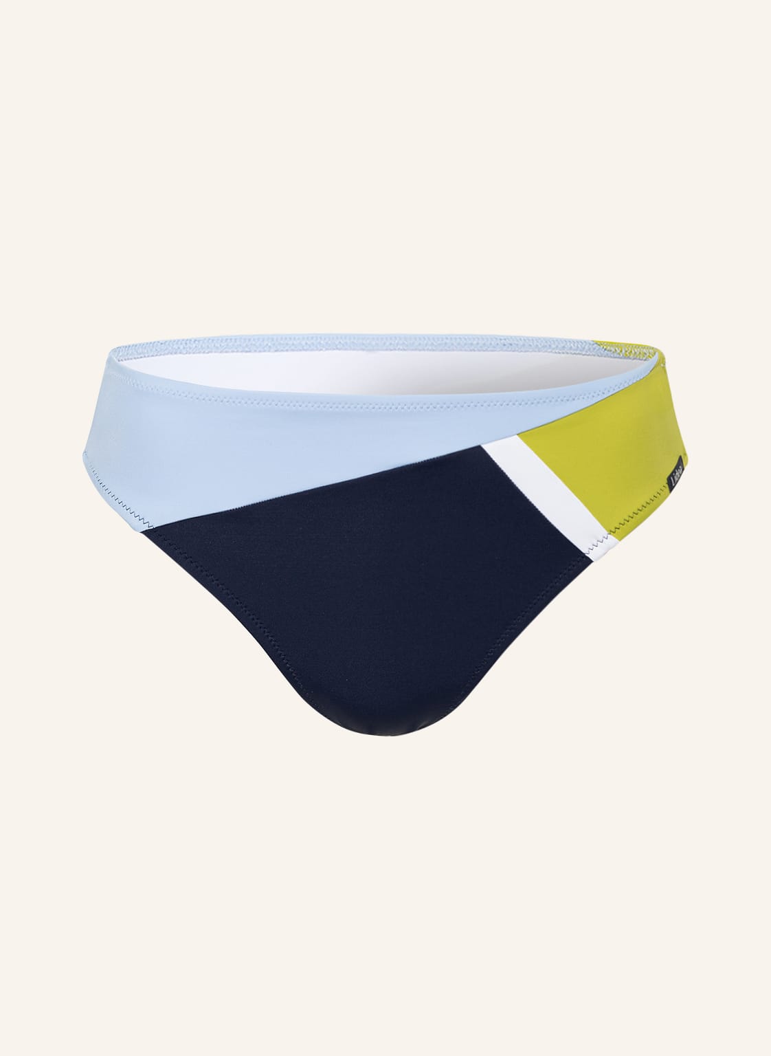 Image of Lidea High-Waist-Bikini-Hose Spaces blau