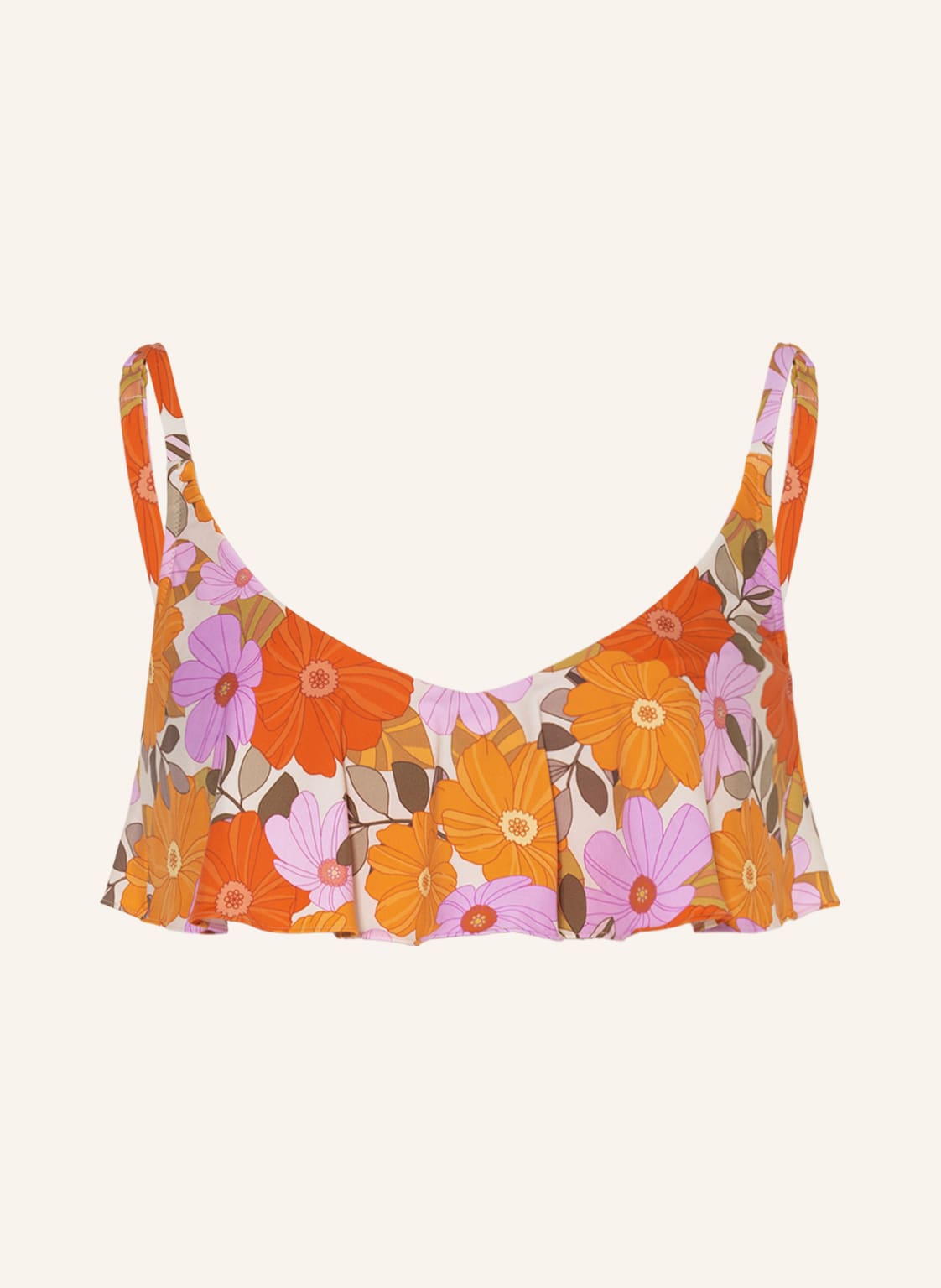 Image of Watercult Bügel-Bikini-Top New Hippie orange