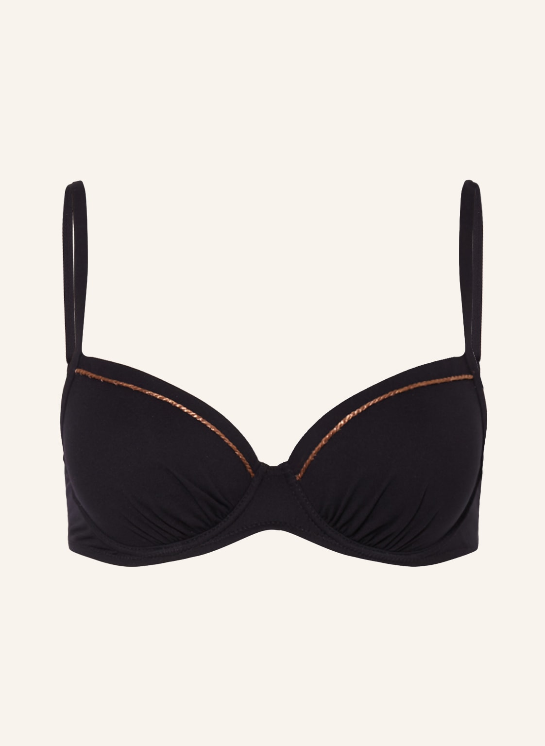 Image of Maryan Mehlhorn Bügel-Bikini-Top Venus schwarz