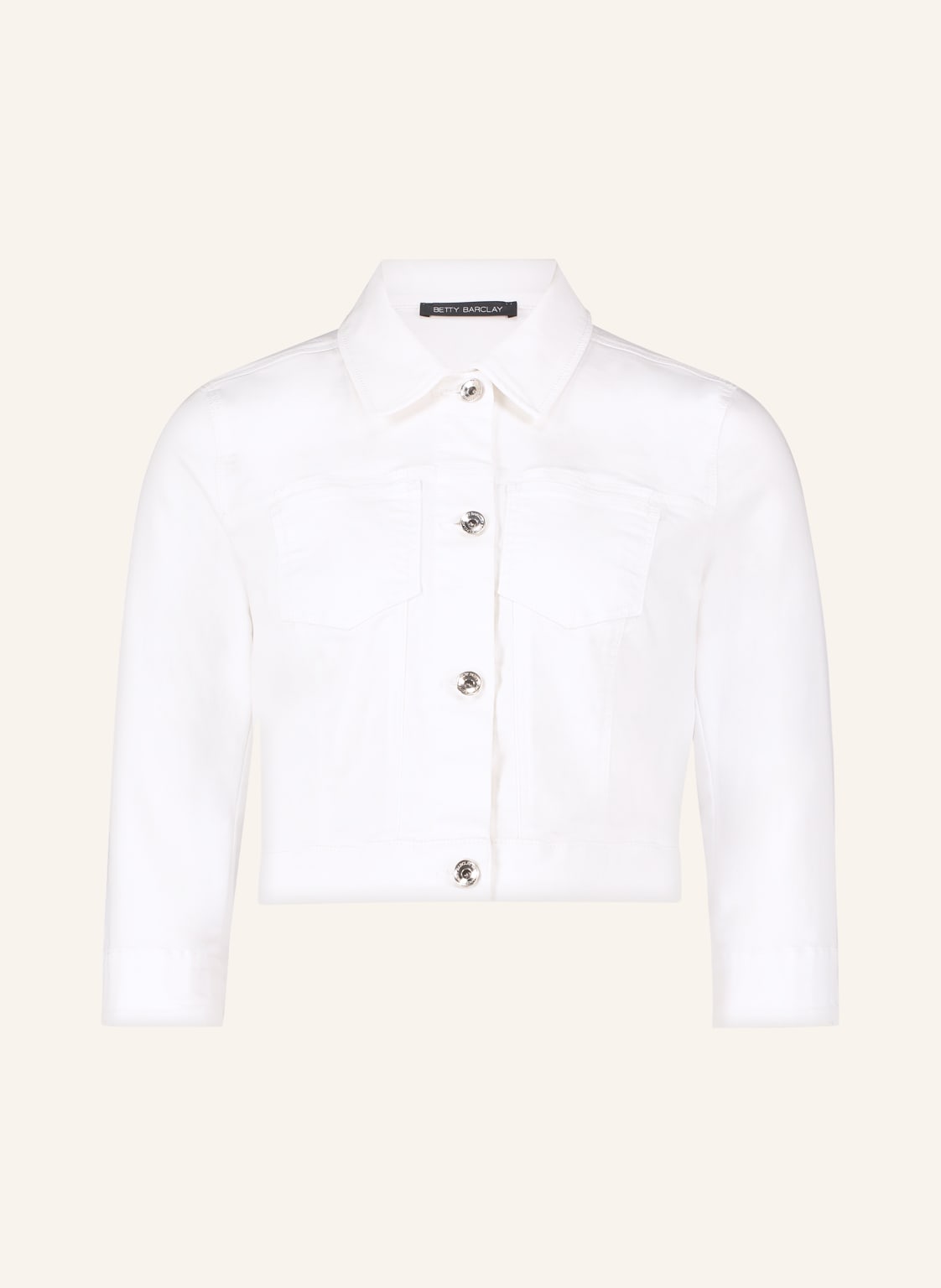 Image of Betty Barclay Jeansjacke Mit 3/4-Arm weiss