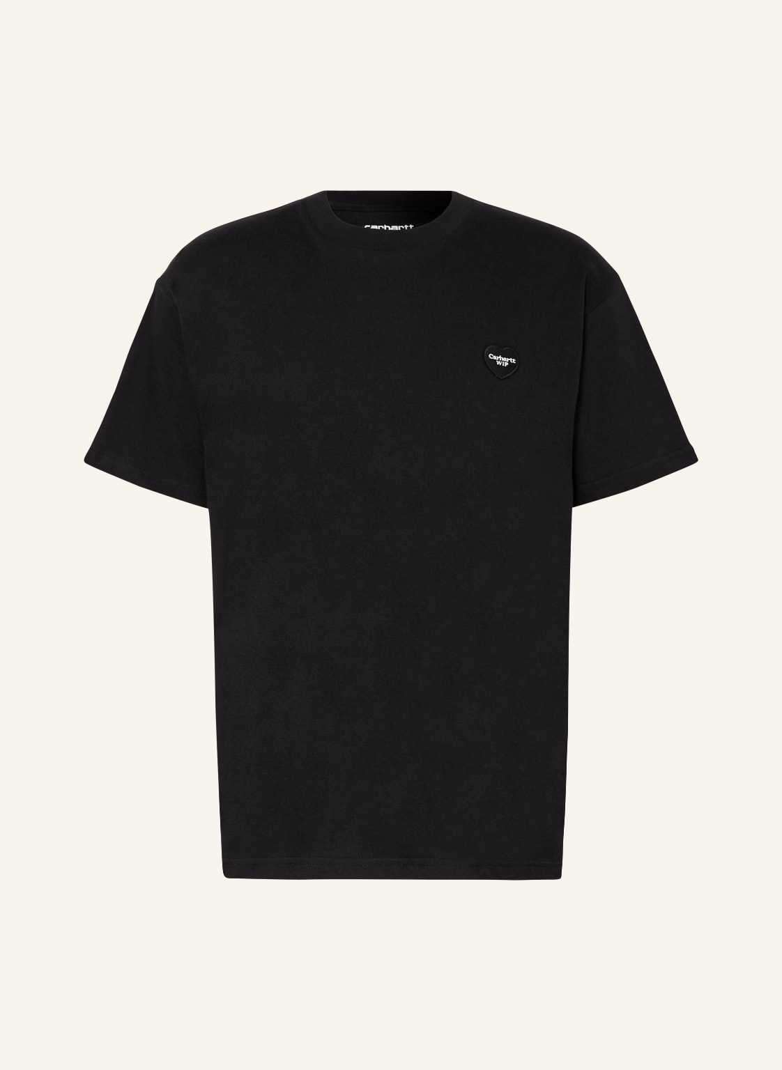 Image of Carhartt Wip T-Shirt Double Heart schwarz