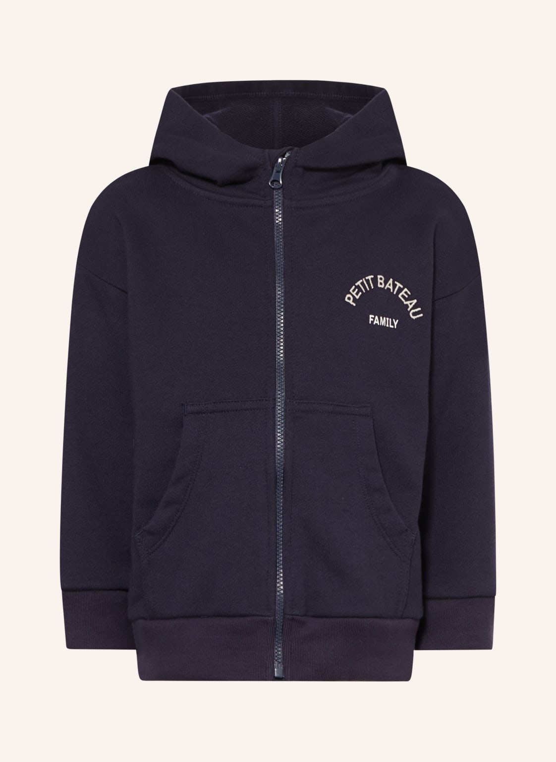 Image of Petit Bateau Sweatjacke blau