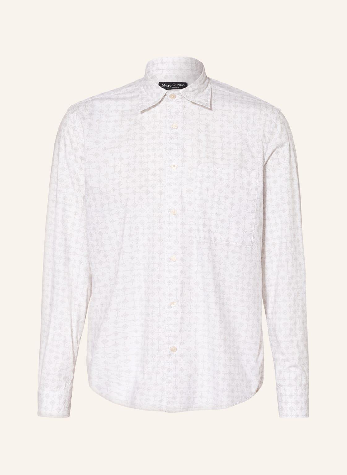 Image of Marc O'polo Hemd Regular Fit grau