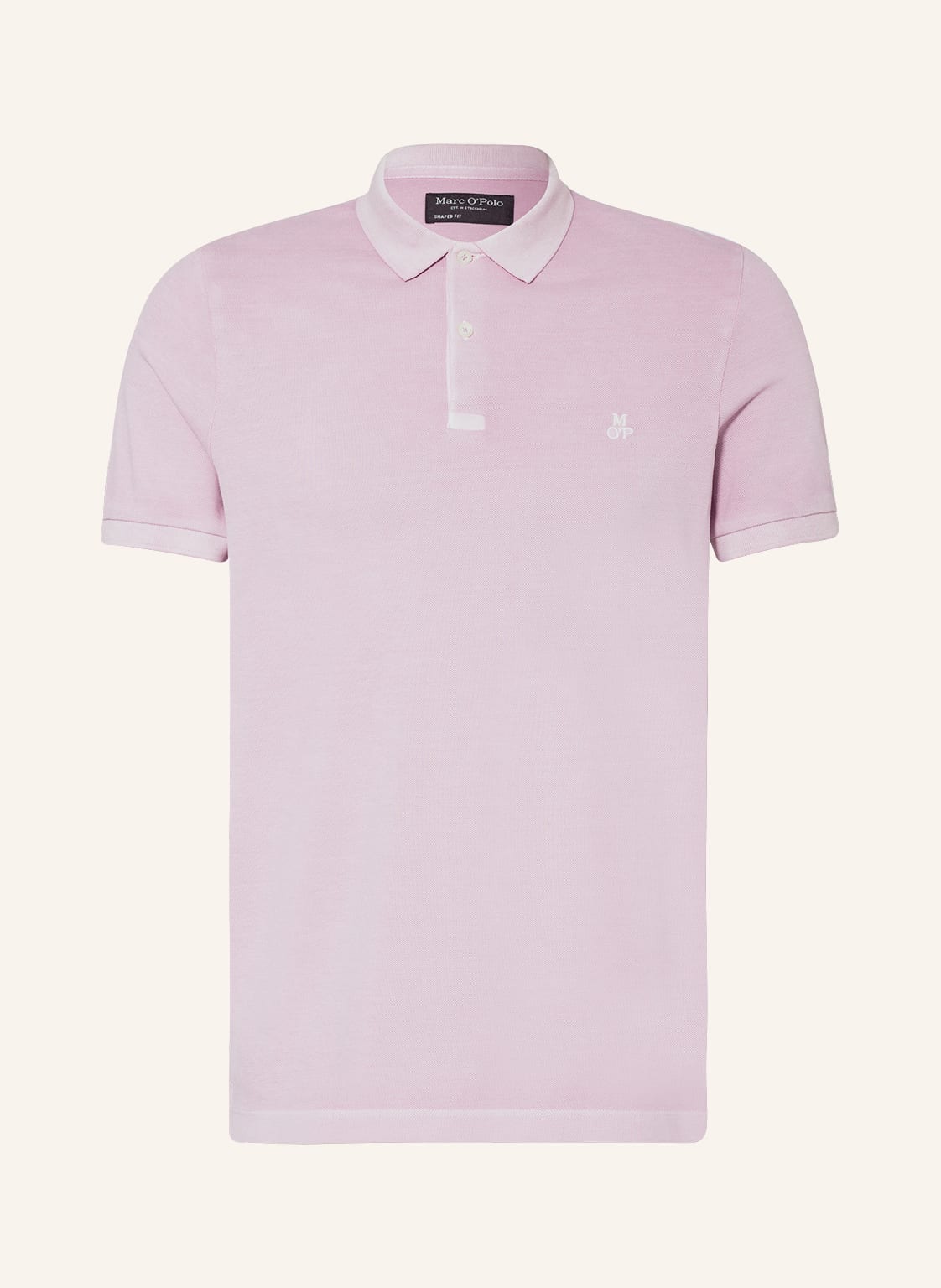 Image of Marc O'polo Piqué-Poloshirt Shaped Fit violett