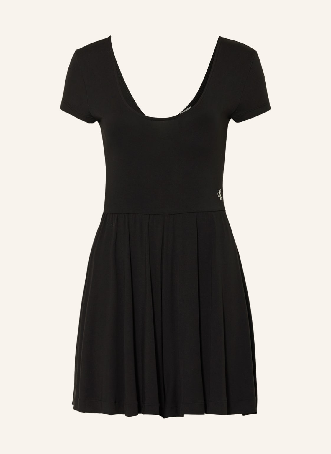 Image of Calvin Klein Jeans Jumpsuit Aus Jersey Mit Cut-Out schwarz