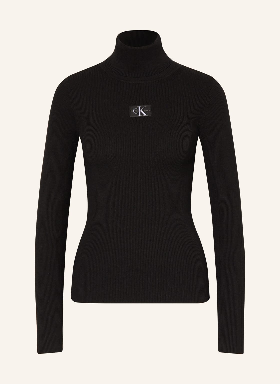 Image of Calvin Klein Jeans Rollkragenpullover schwarz