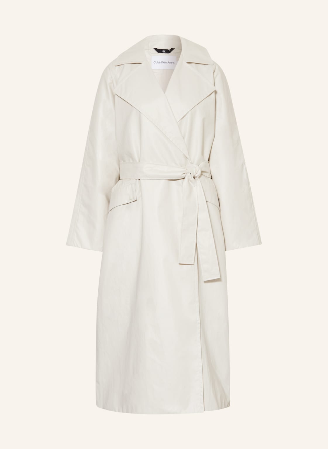 Image of Calvin Klein Jeans Trenchcoat weiss