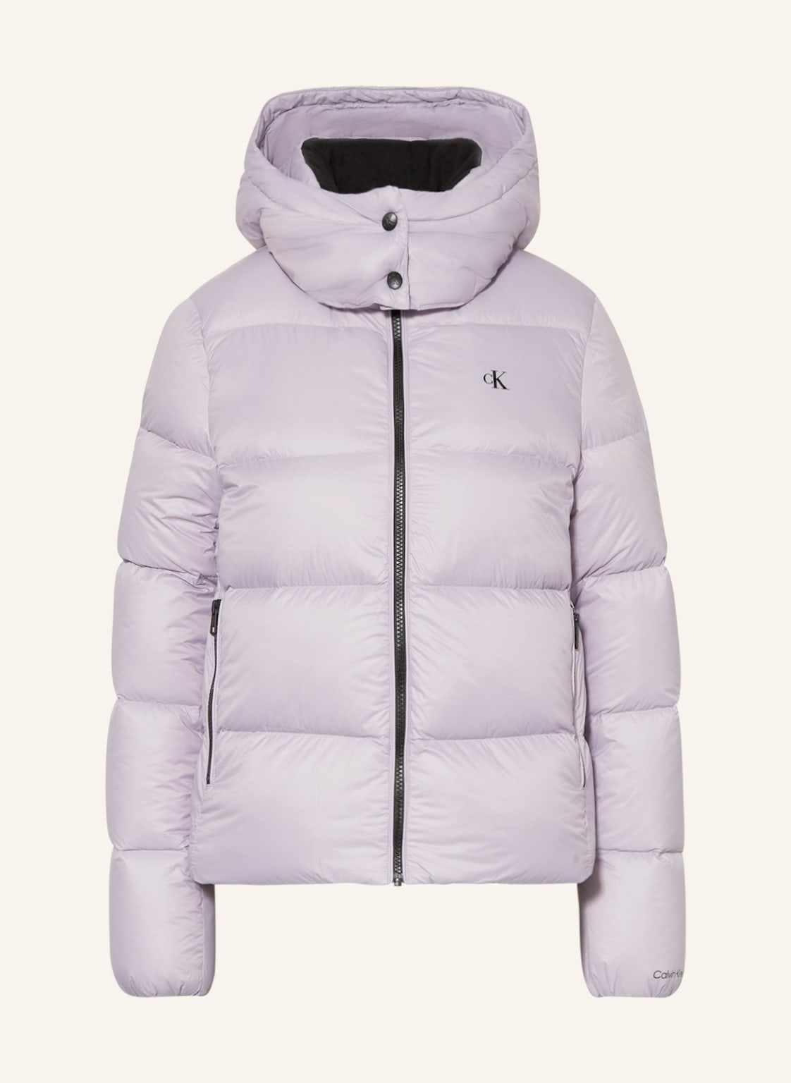 Image of Calvin Klein Jeans Daunenjacke Mit Abnehmbarer Kapuze violett