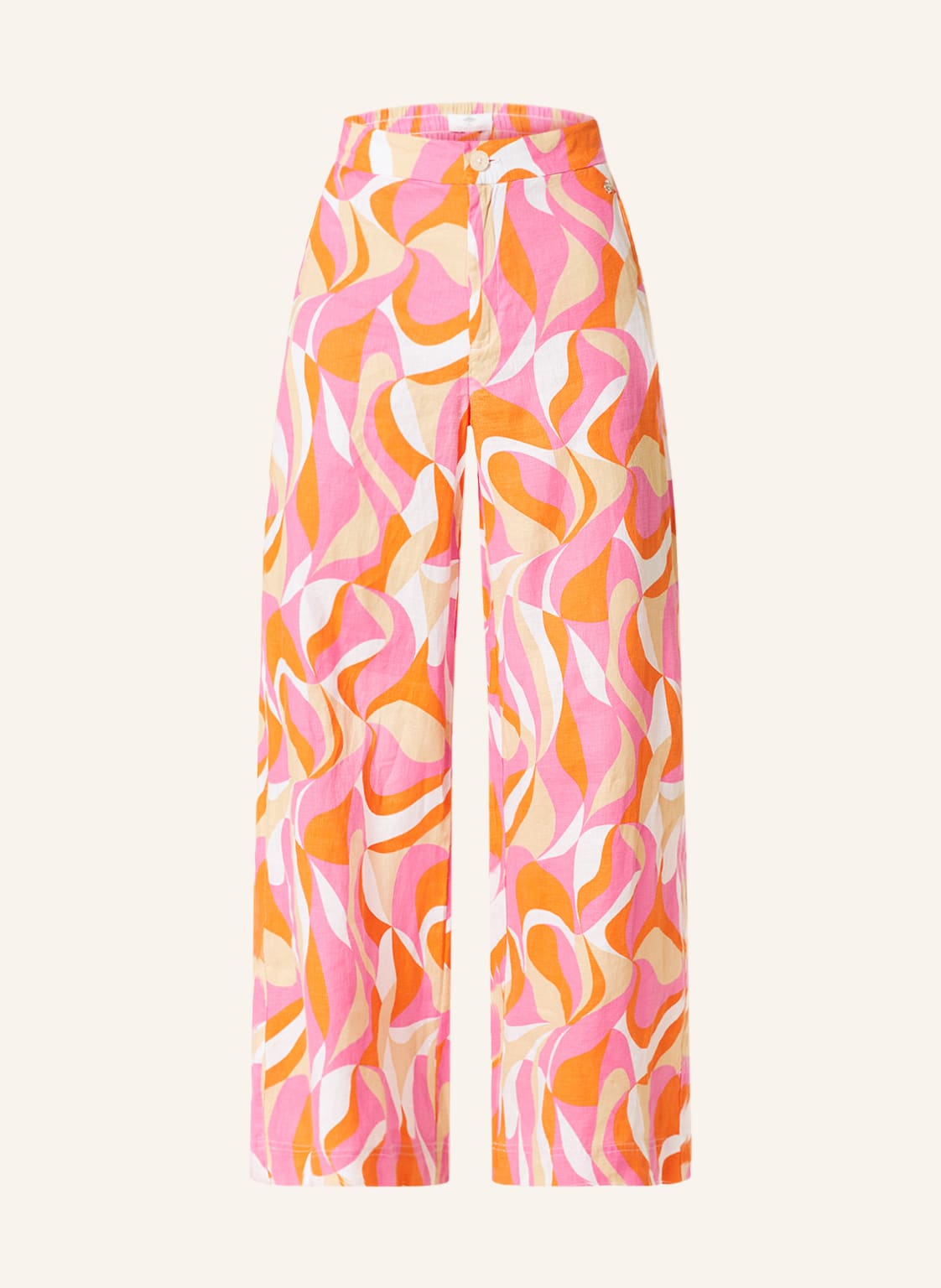 Image of Fynch-Hatton Leinenhose rosa