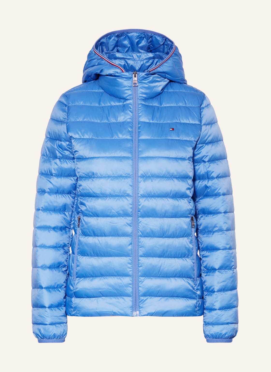 Image of Tommy Hilfiger Steppjacke Mit Abnehmbarer Kapuze blau