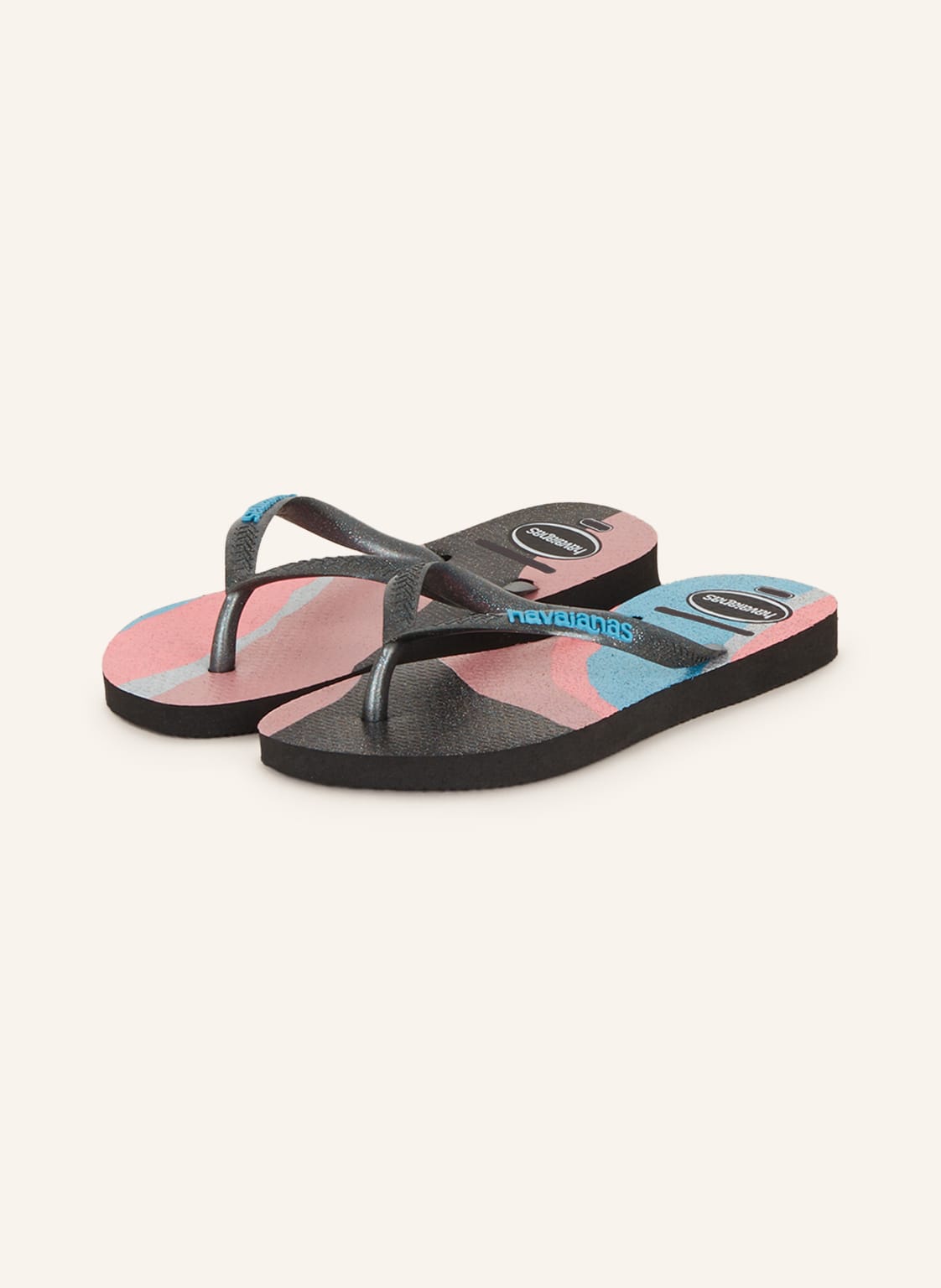 Image of Havaianas Zehentrenner Glow blau