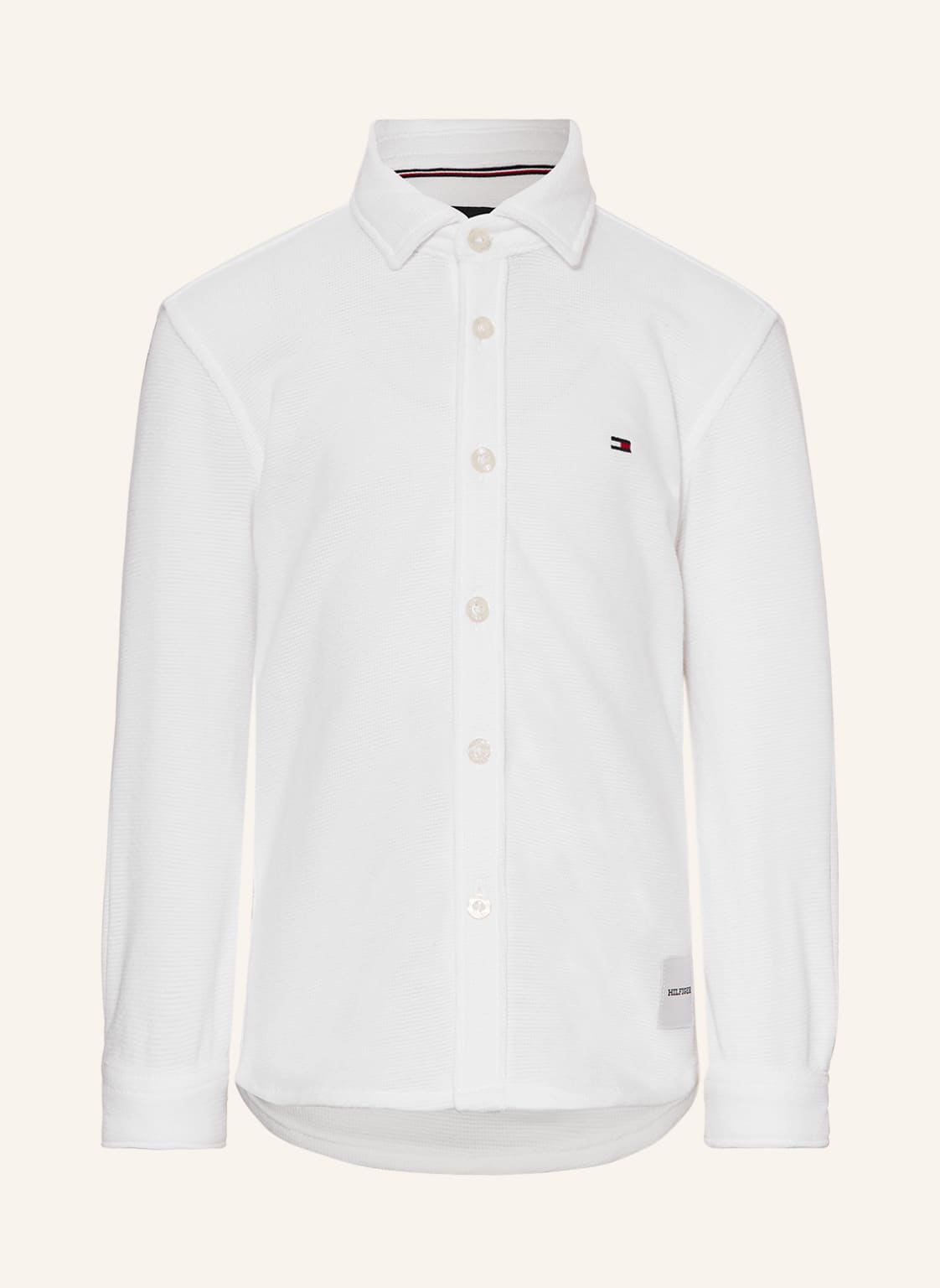 Image of Tommy Hilfiger Jerseyhemd weiss