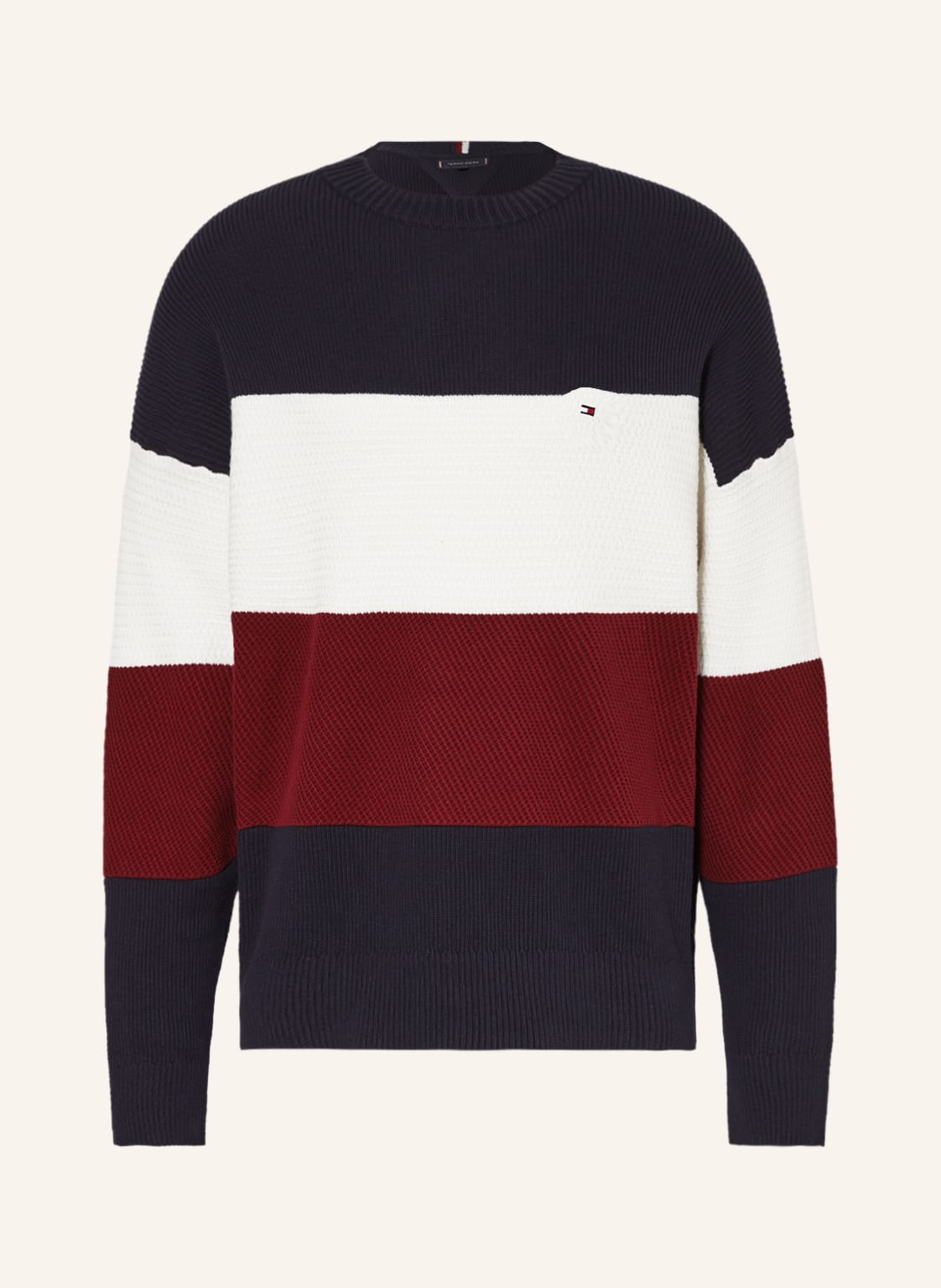 Image of Tommy Hilfiger Oversized-Pullover blau