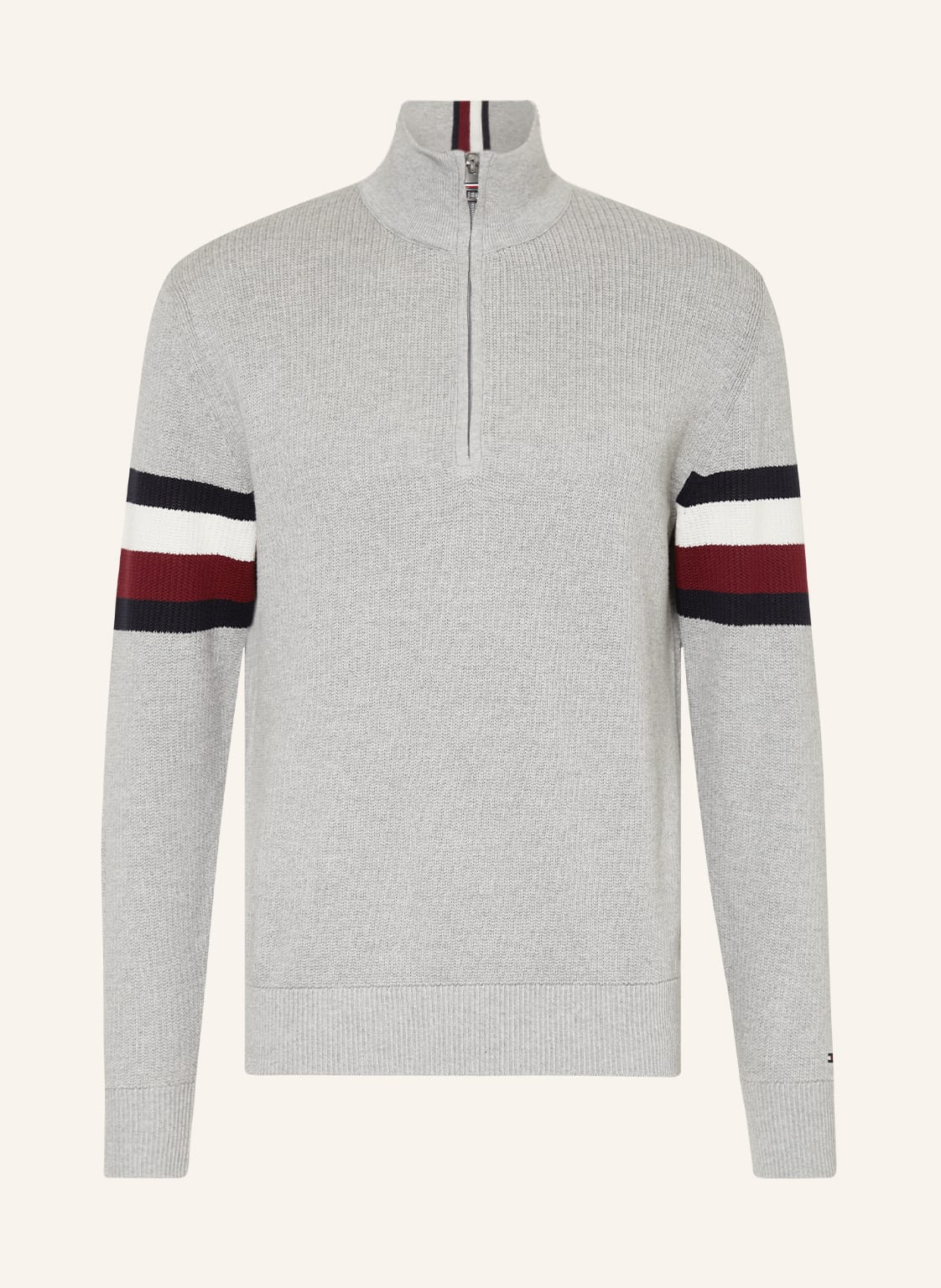 Image of Tommy Hilfiger Troyer grau