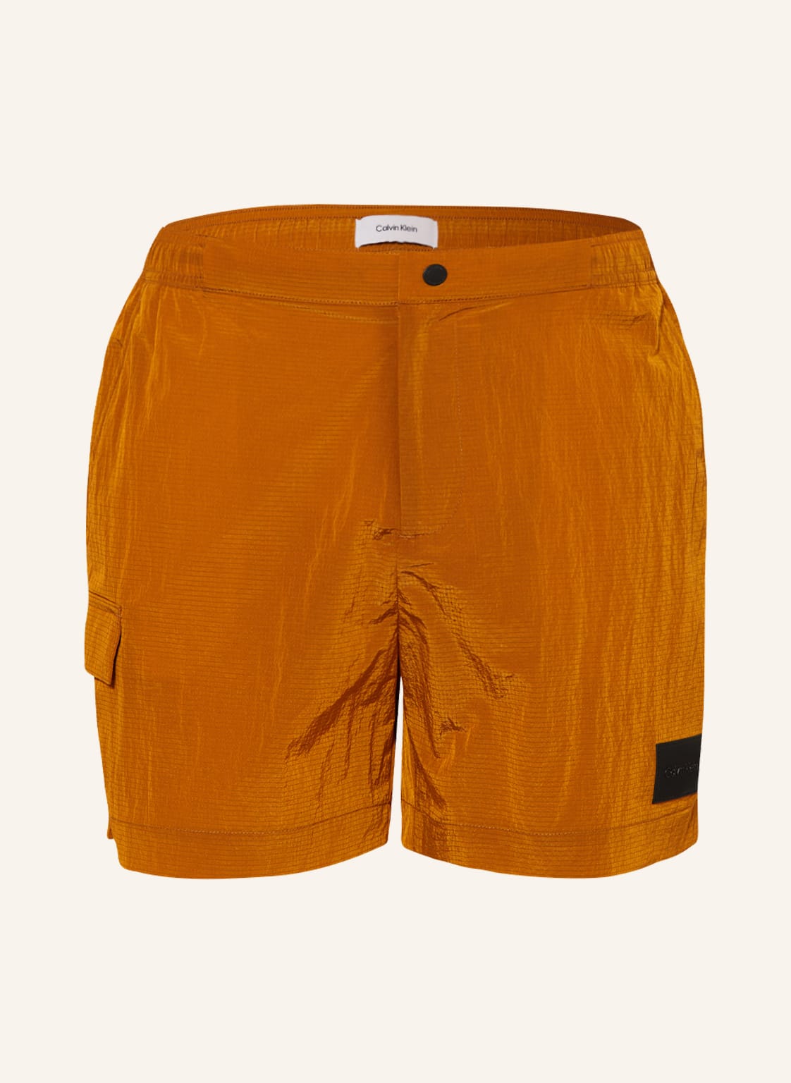 Image of Calvin Klein Badeshorts Ck Soft Utility orange
