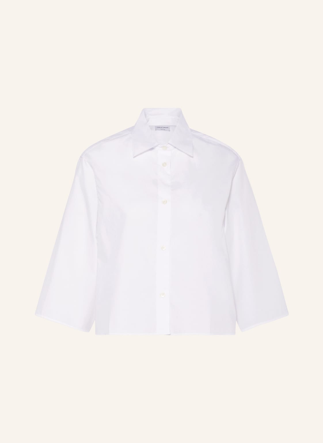 Image of Tiger Of Sweden Oversized-Hemdbluse Corins Mit 3/4-Arm weiss