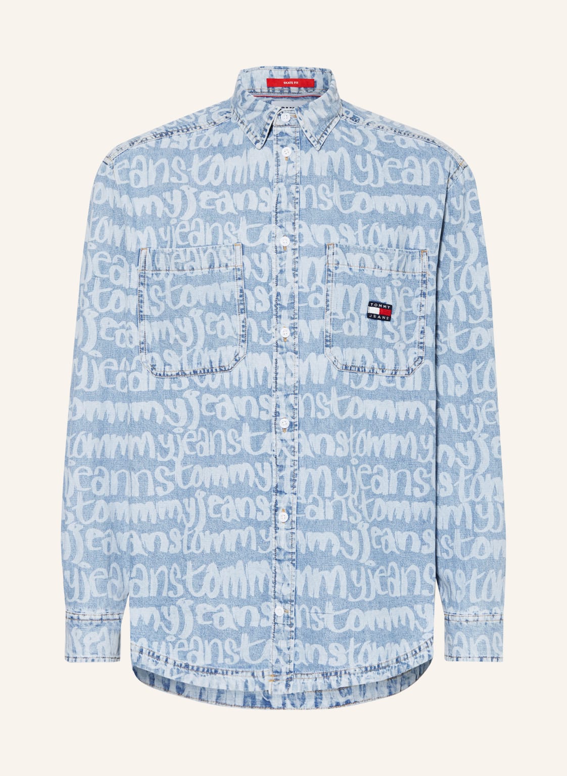 Image of Tommy Jeans Overshirt blau