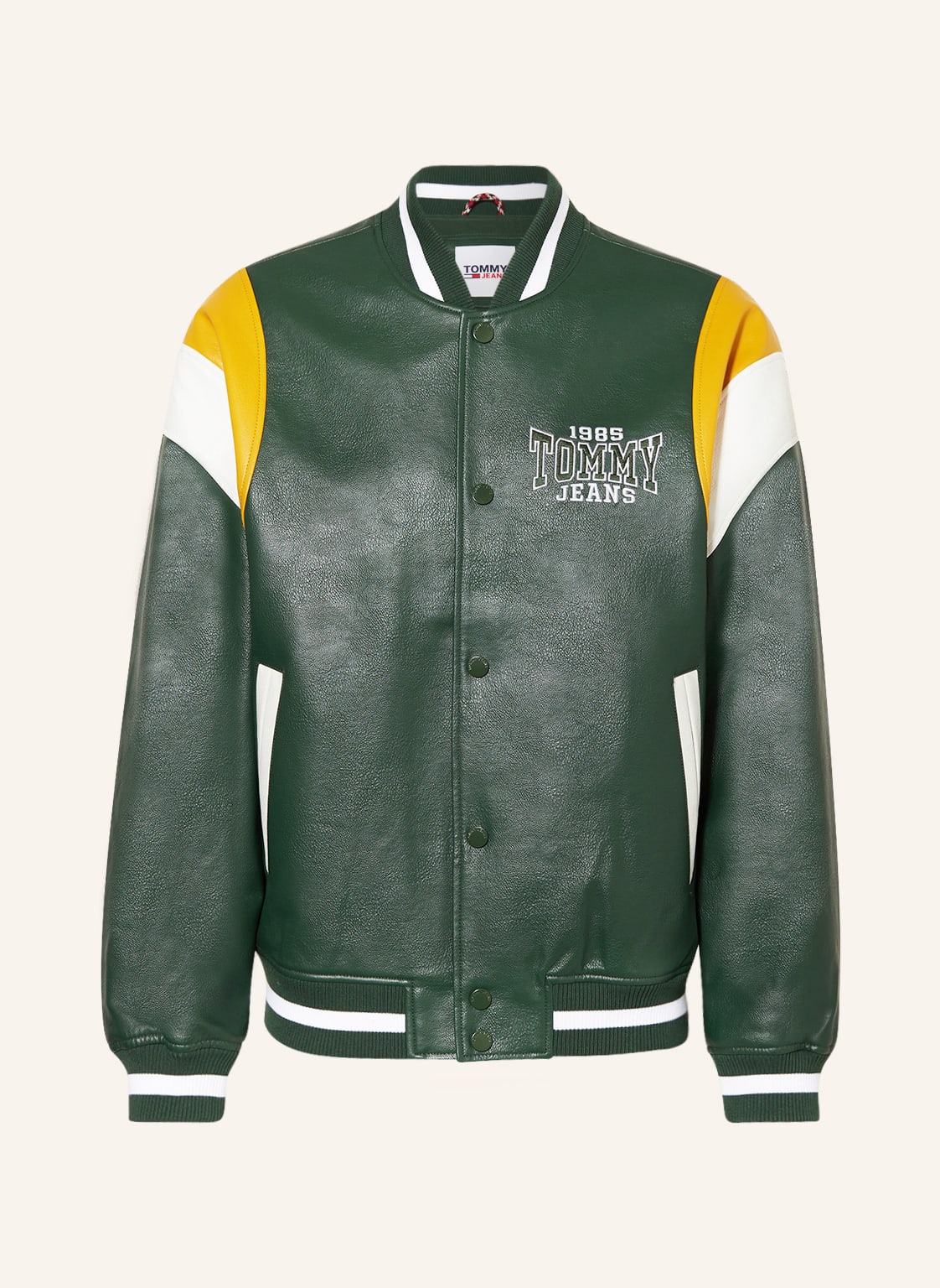 Image of Tommy Jeans Blouson Letterman gruen