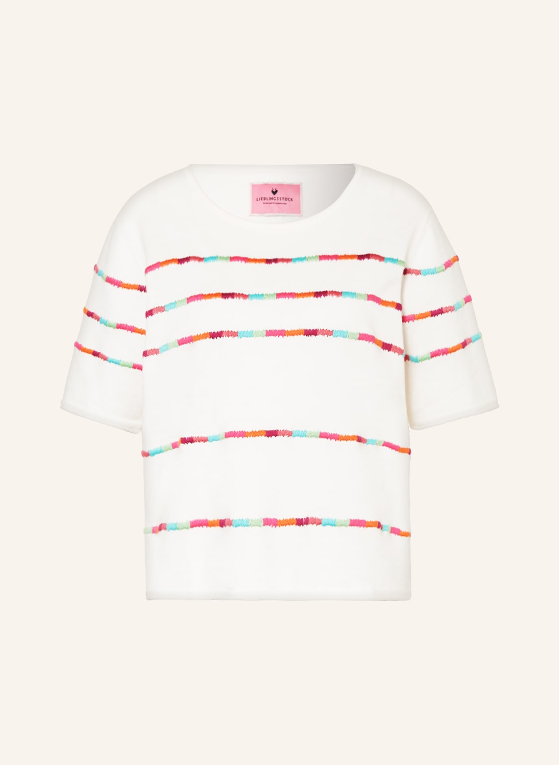 Image of Lieblingsstück Strickshirt weiss