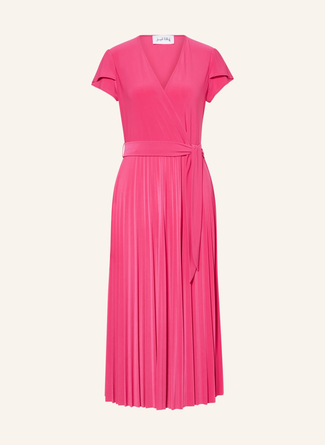 Image of Joseph Ribkoff Jerseykleid In Wickeloptik pink