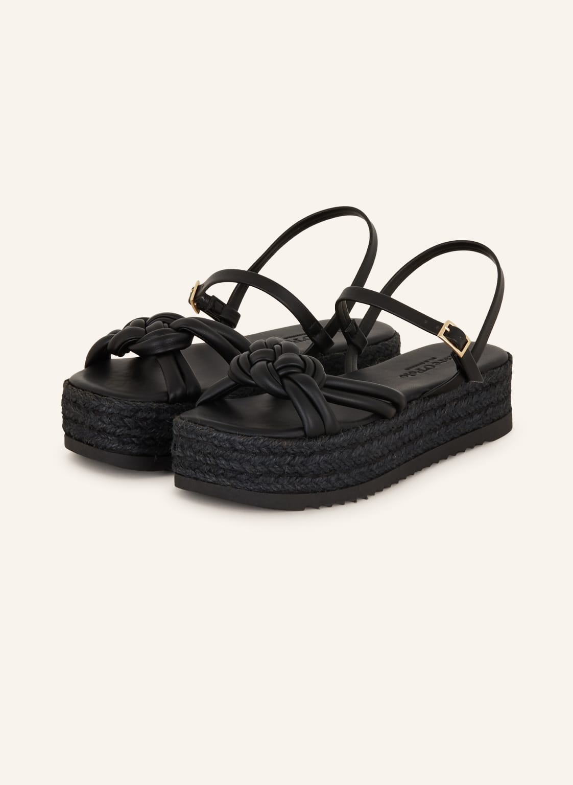 Image of Marc O'polo Plateau-Sandalen schwarz