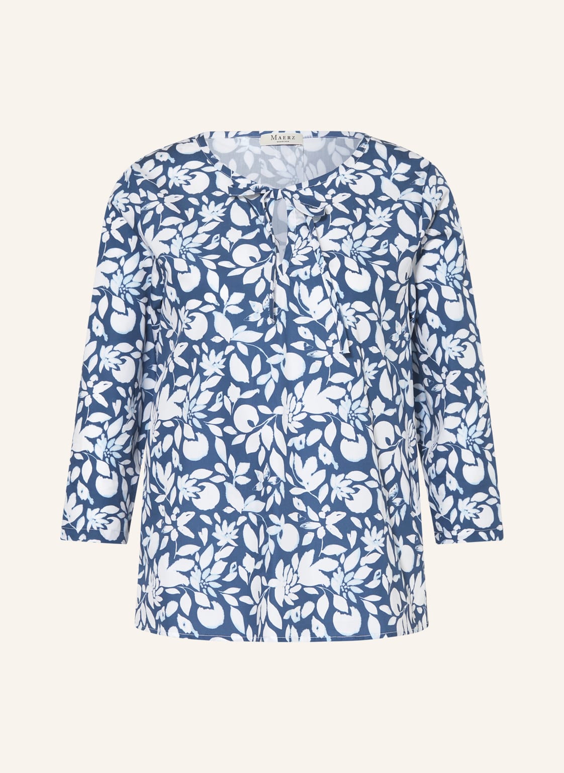 Image of Maerz Muenchen Blusenshirt Mit 3/4-Arm blau