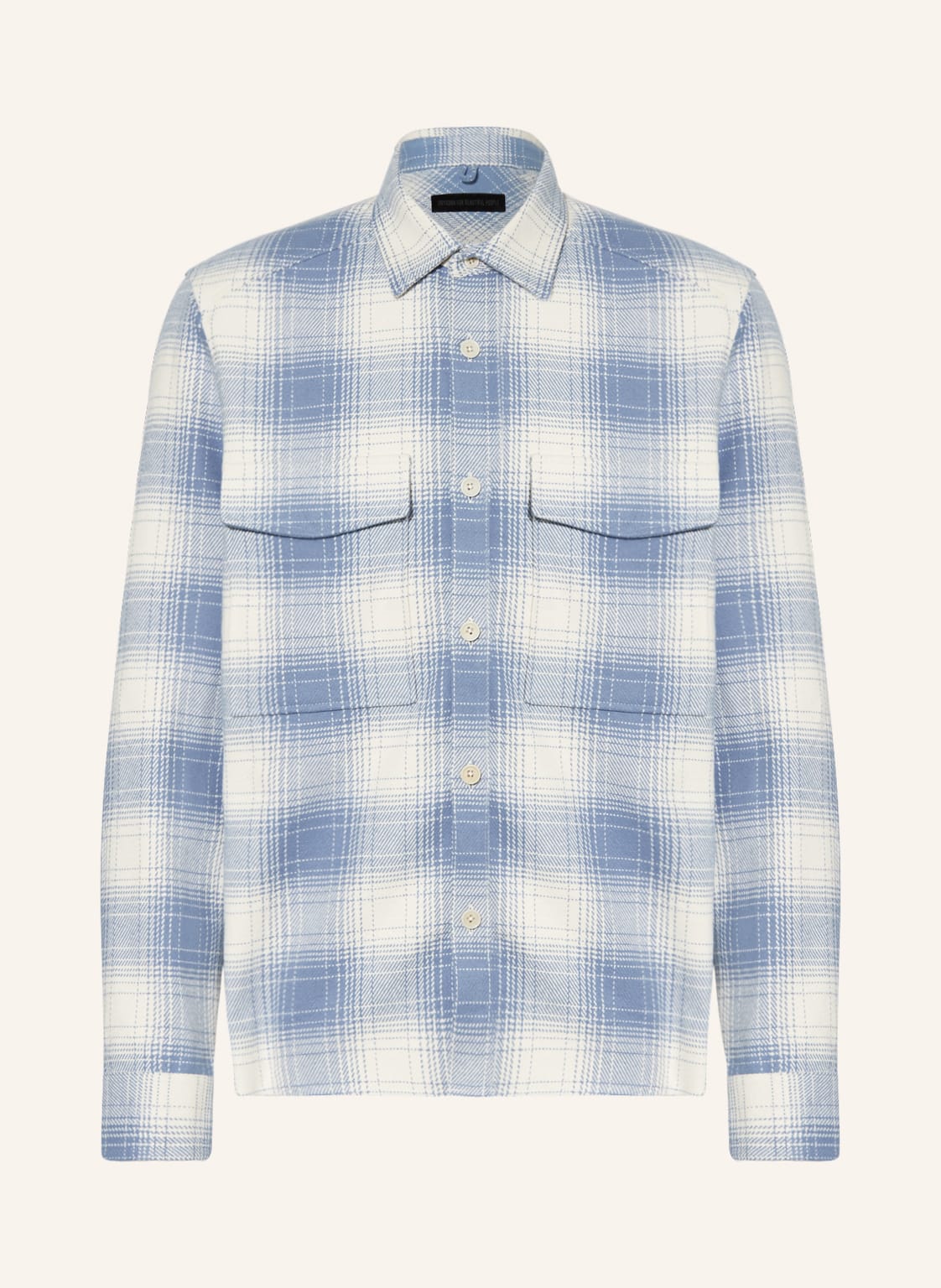 Image of Drykorn Overshirt Gunray blau