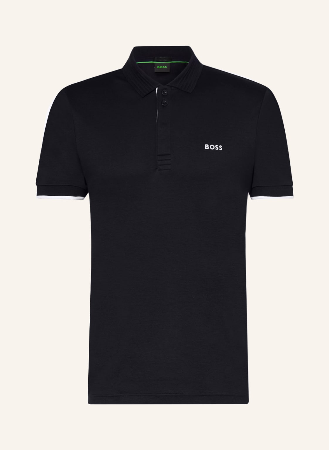 Image of Boss Jersey-Poloshirt Paule Slim Fit blau