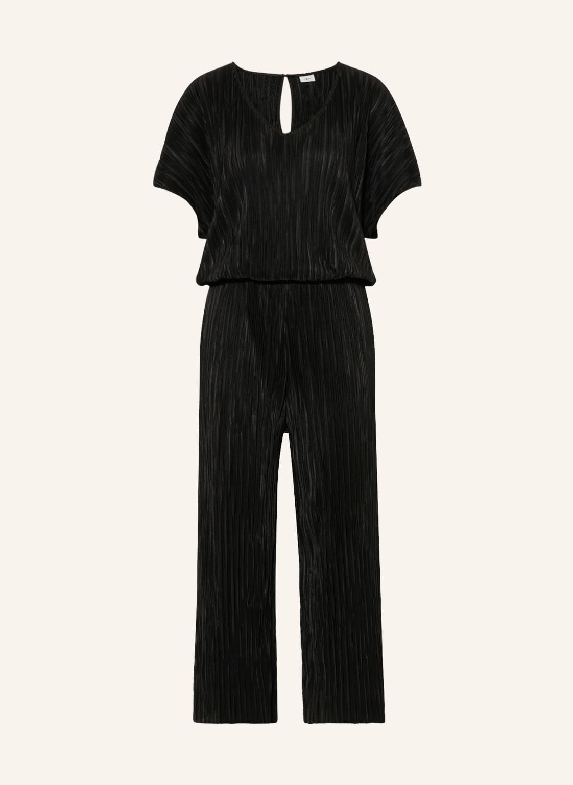 Image of S.Oliver Black Label Plissee-Jumpsuit schwarz