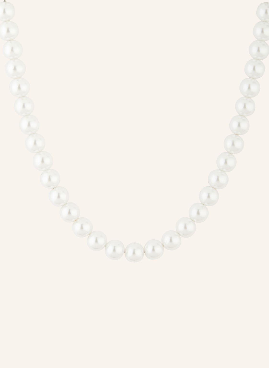 Image of Hugo Halskette E-Pearl weiss