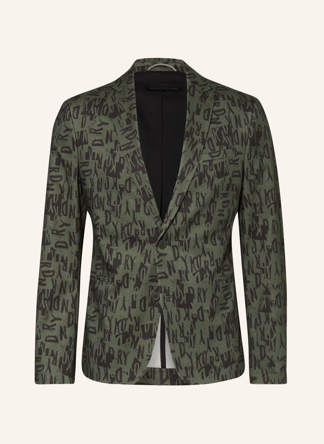 Image of Drykorn Anzugsakko Hurley Extra Slim Fit gruen