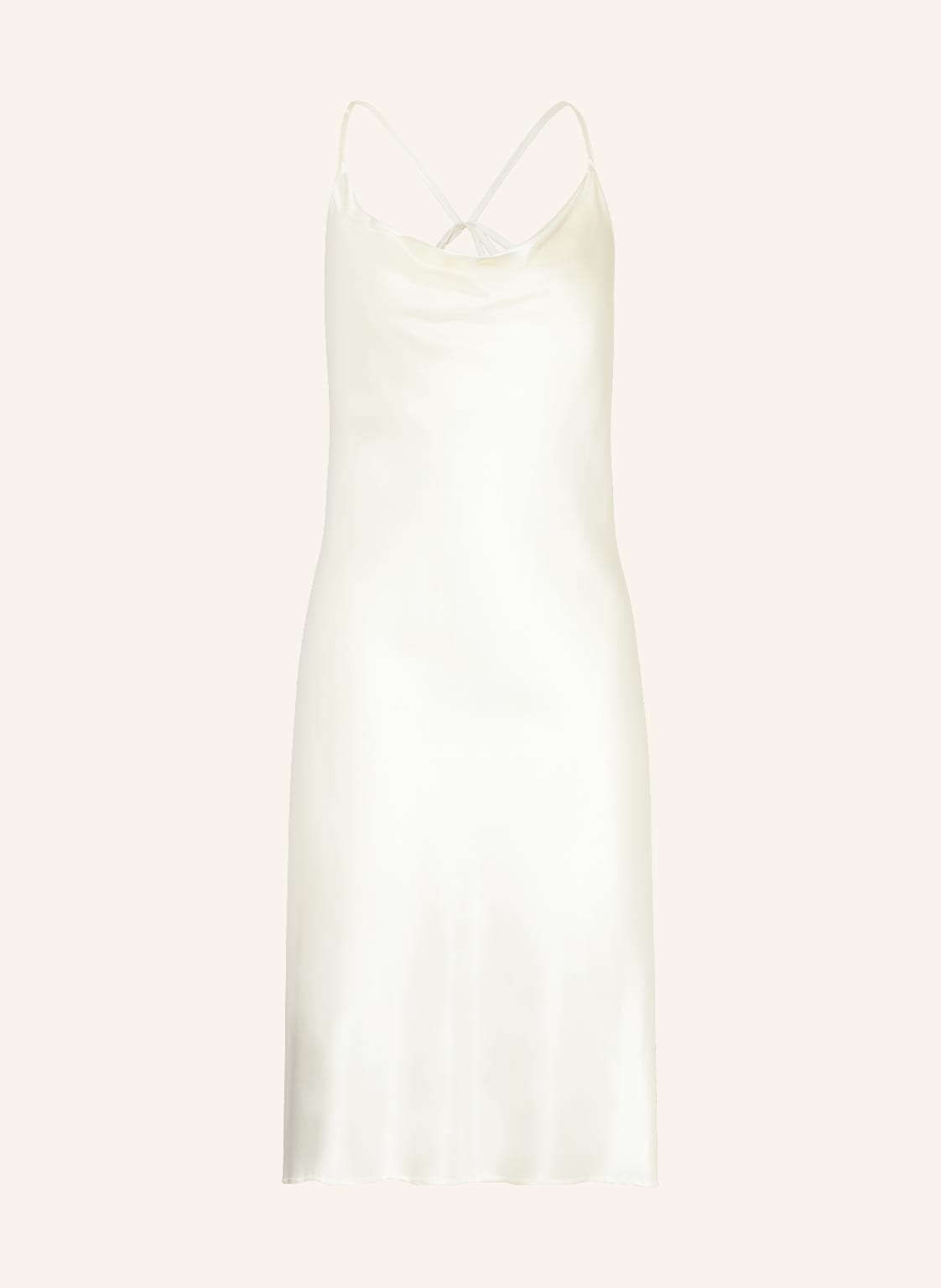 Image of Rosemunde Seidenkleid beige