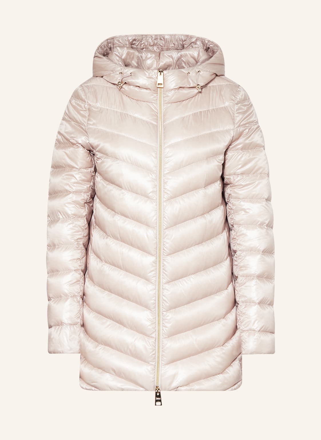 Image of Herno Lightweight-Daunenmantel beige