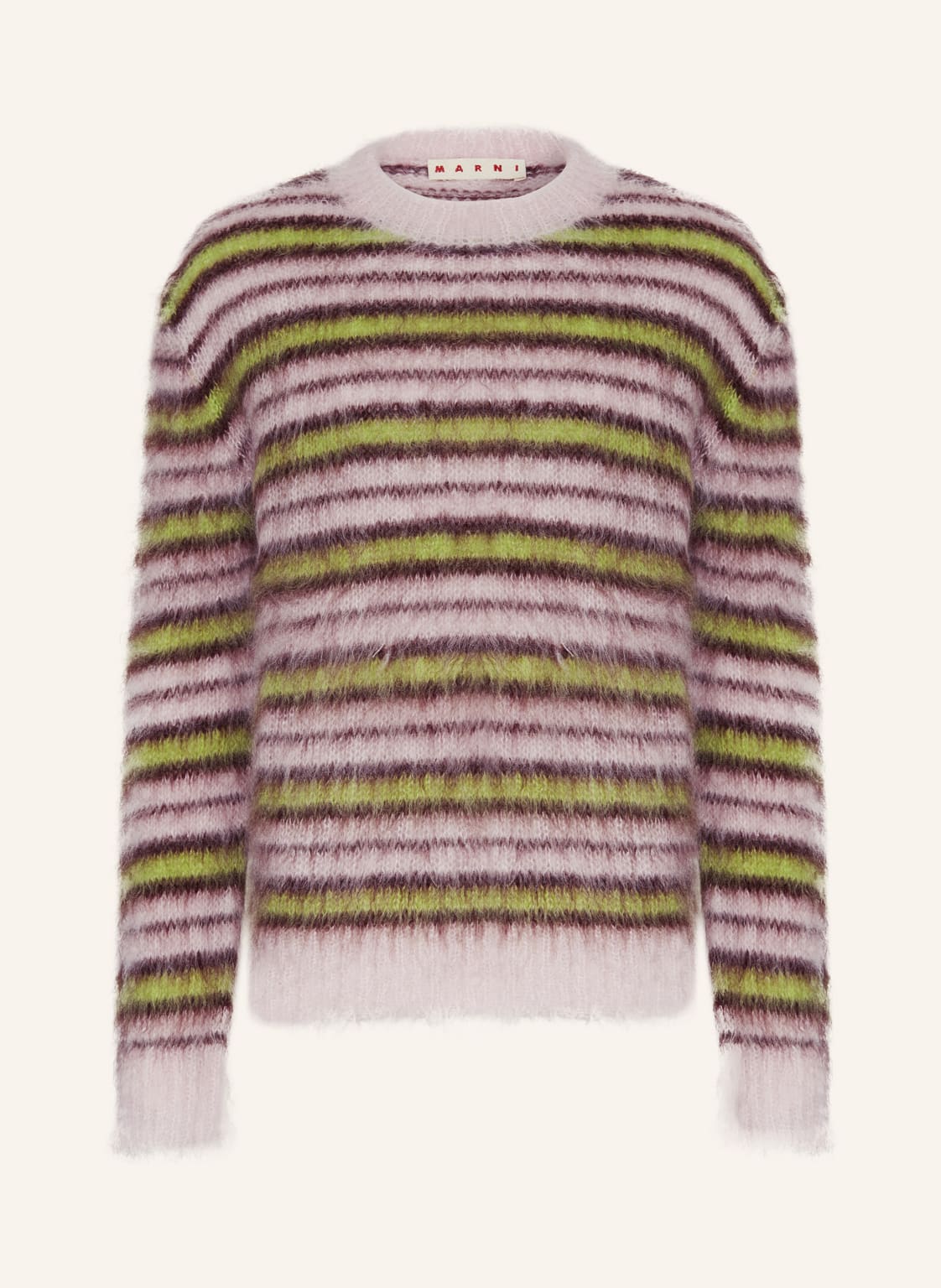 Image of Marni Pullover Mit Mohair pink