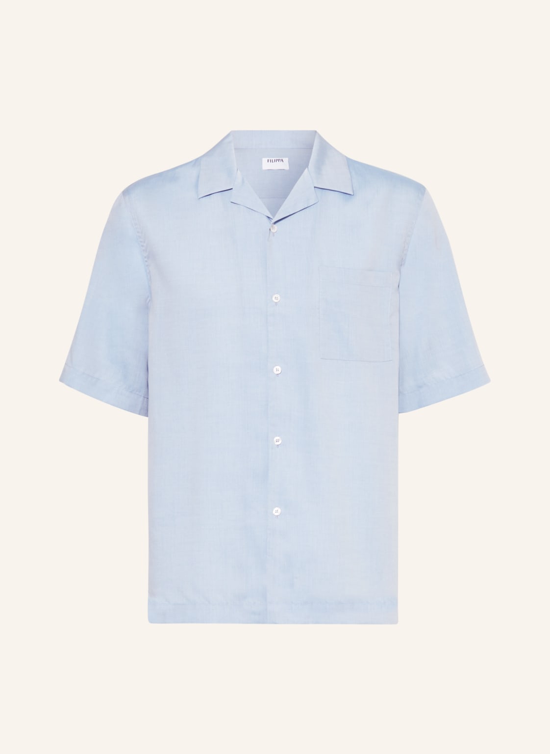 Image of Filippa K Resorthemd Regular Fit blau