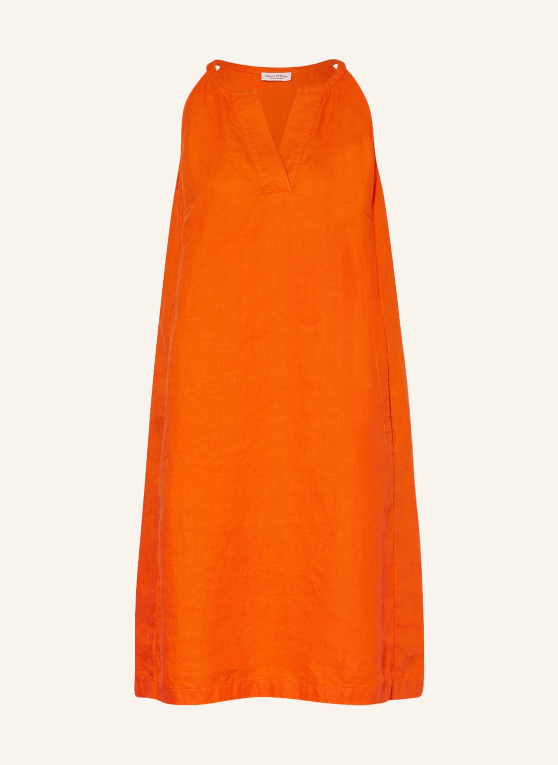Image of Marc O'polo Leinenkleid orange