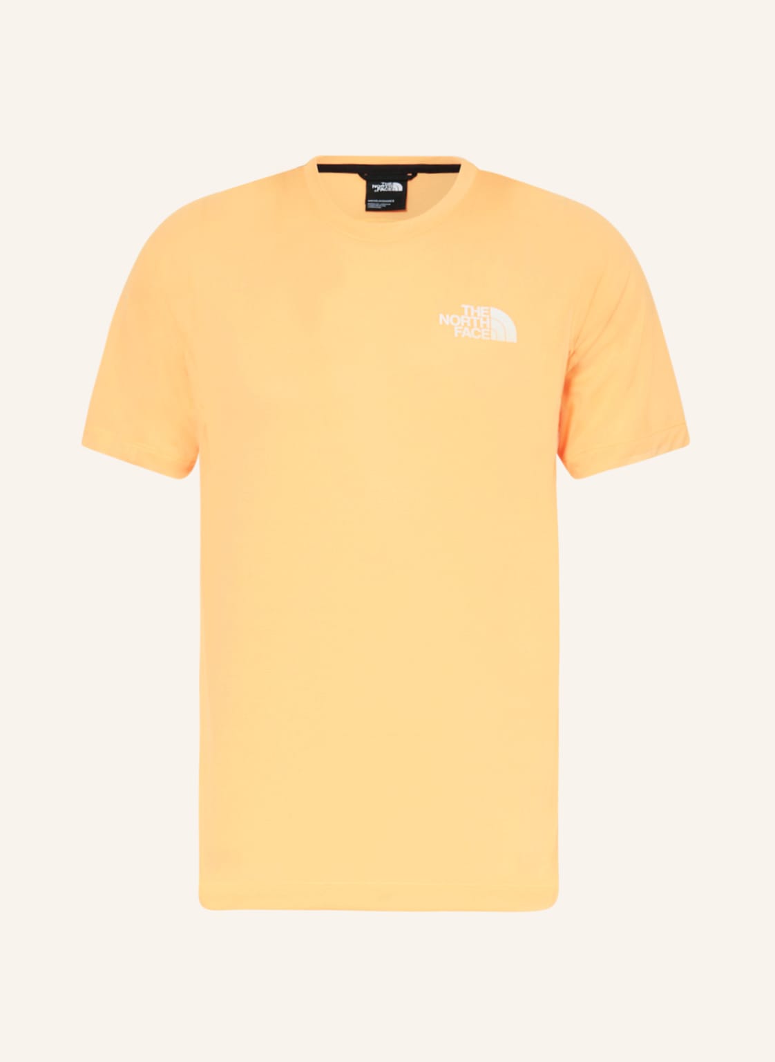 Image of The North Face T-Shirt Aus Mesh orange