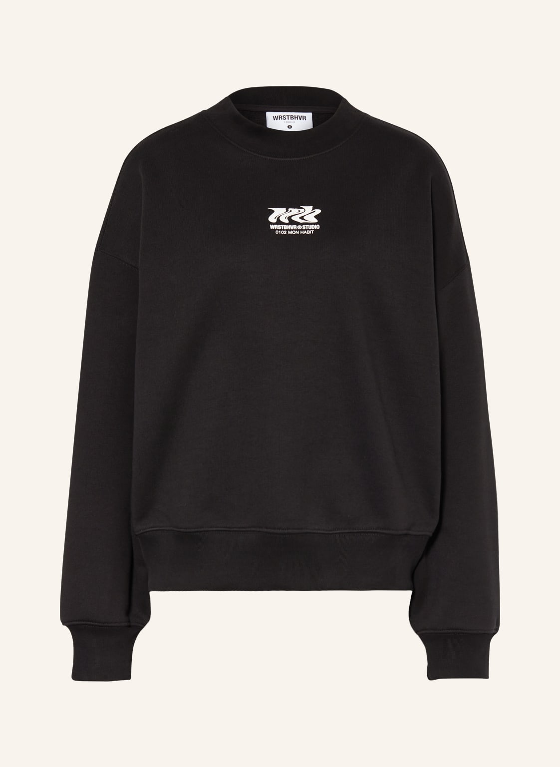 Image of Wrstbhvr Sweatshirt schwarz