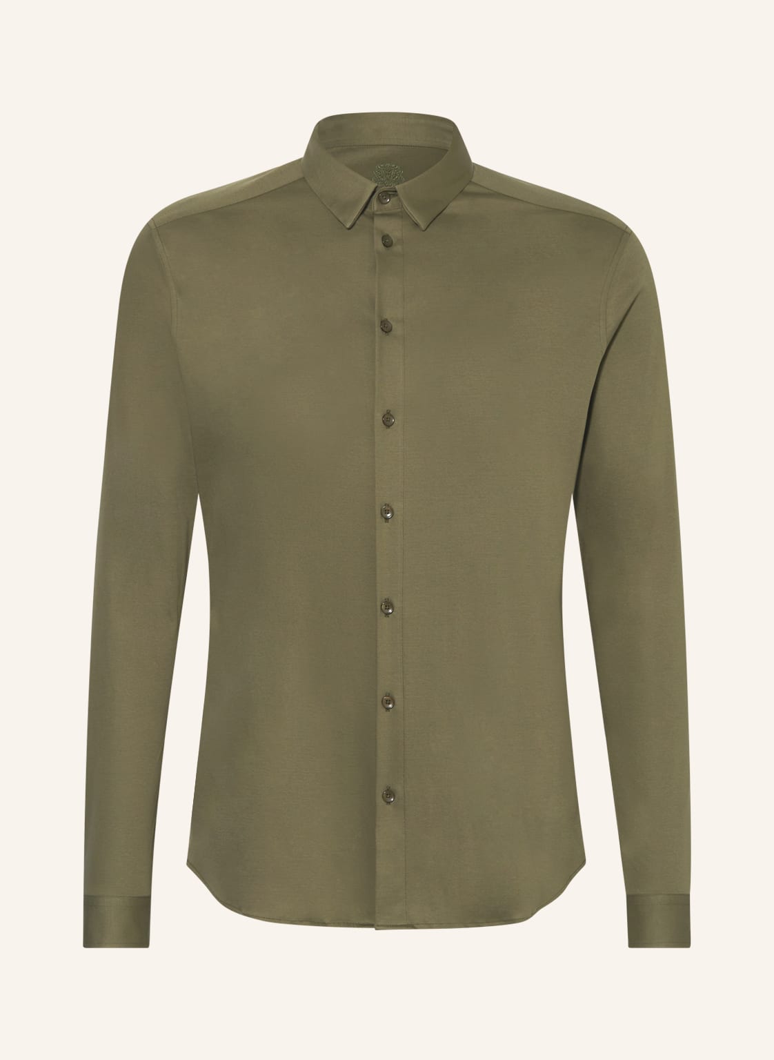 Image of Mos Mosh Gallery Jerseyhemd Marco Extra Slim Fit gruen