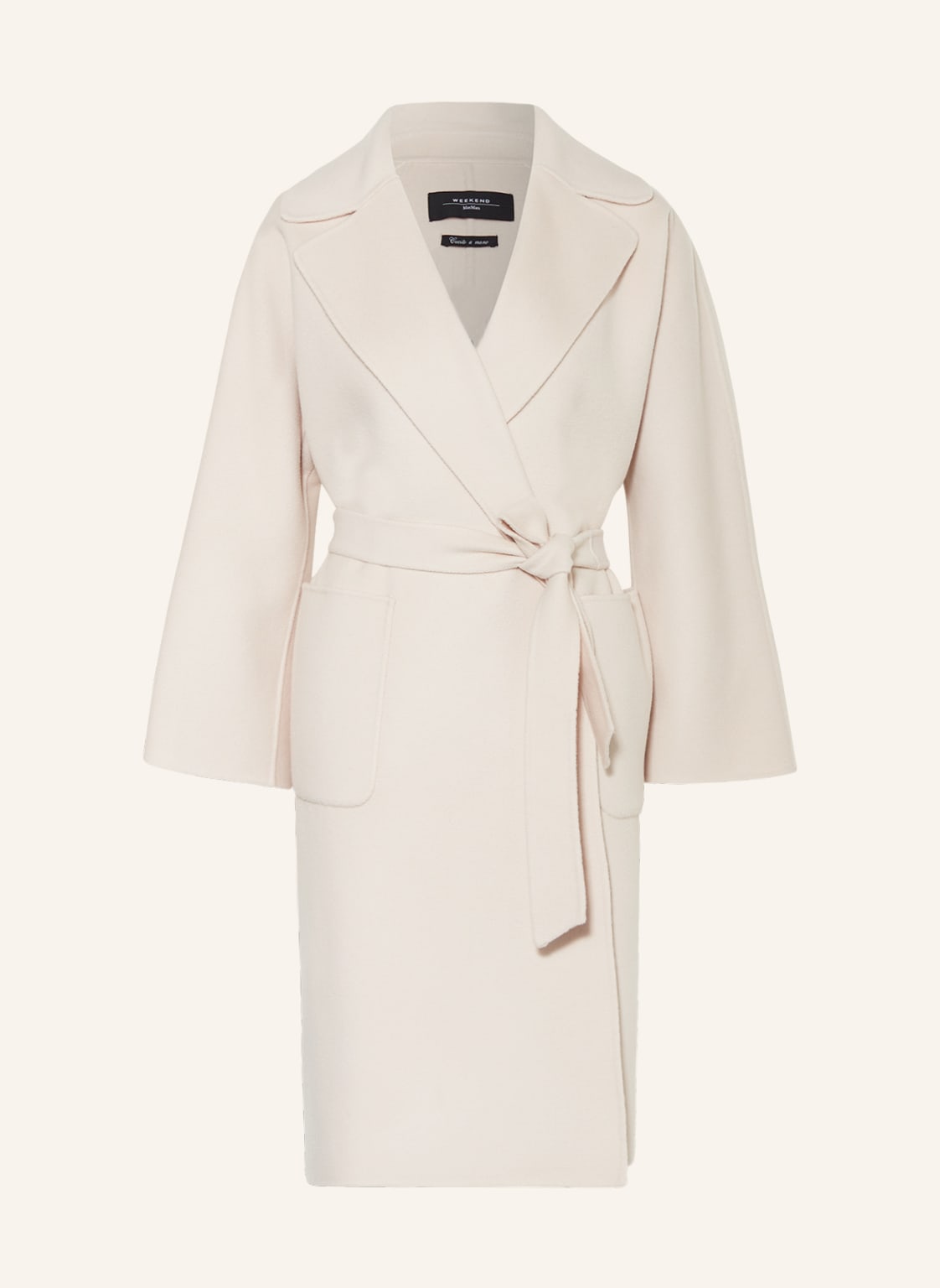 Image of Weekend Maxmara Wollmantel Rovo beige