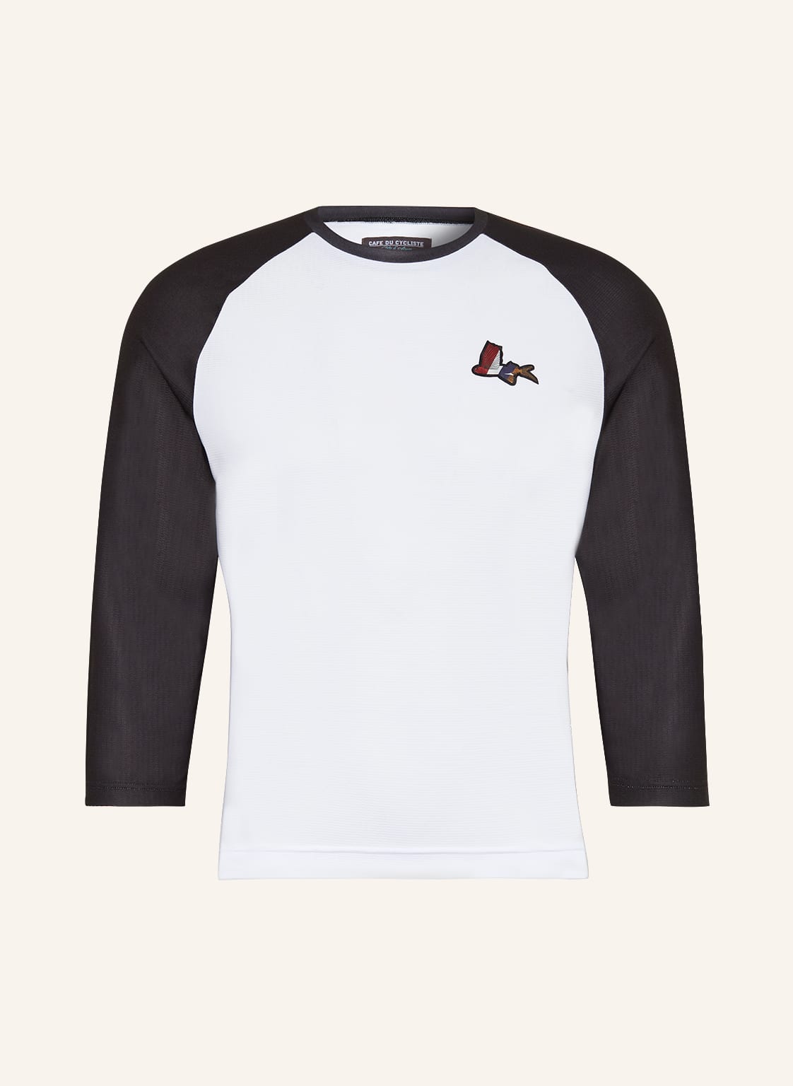 Image of Café Du Cycliste Radshirt Barbara Aus Mesh schwarz