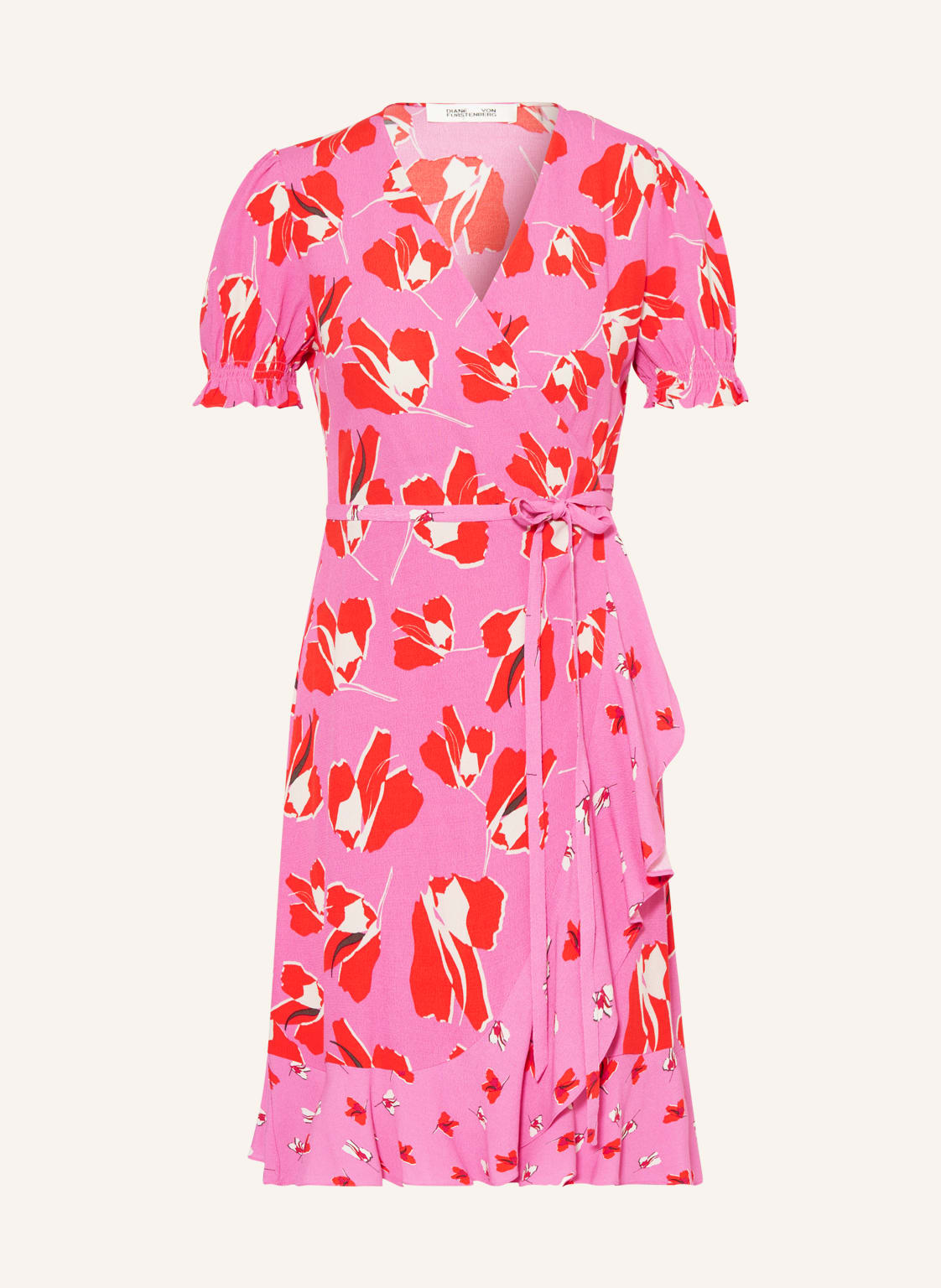 Image of Diane Von Furstenberg Wickelkleid Emilia pink