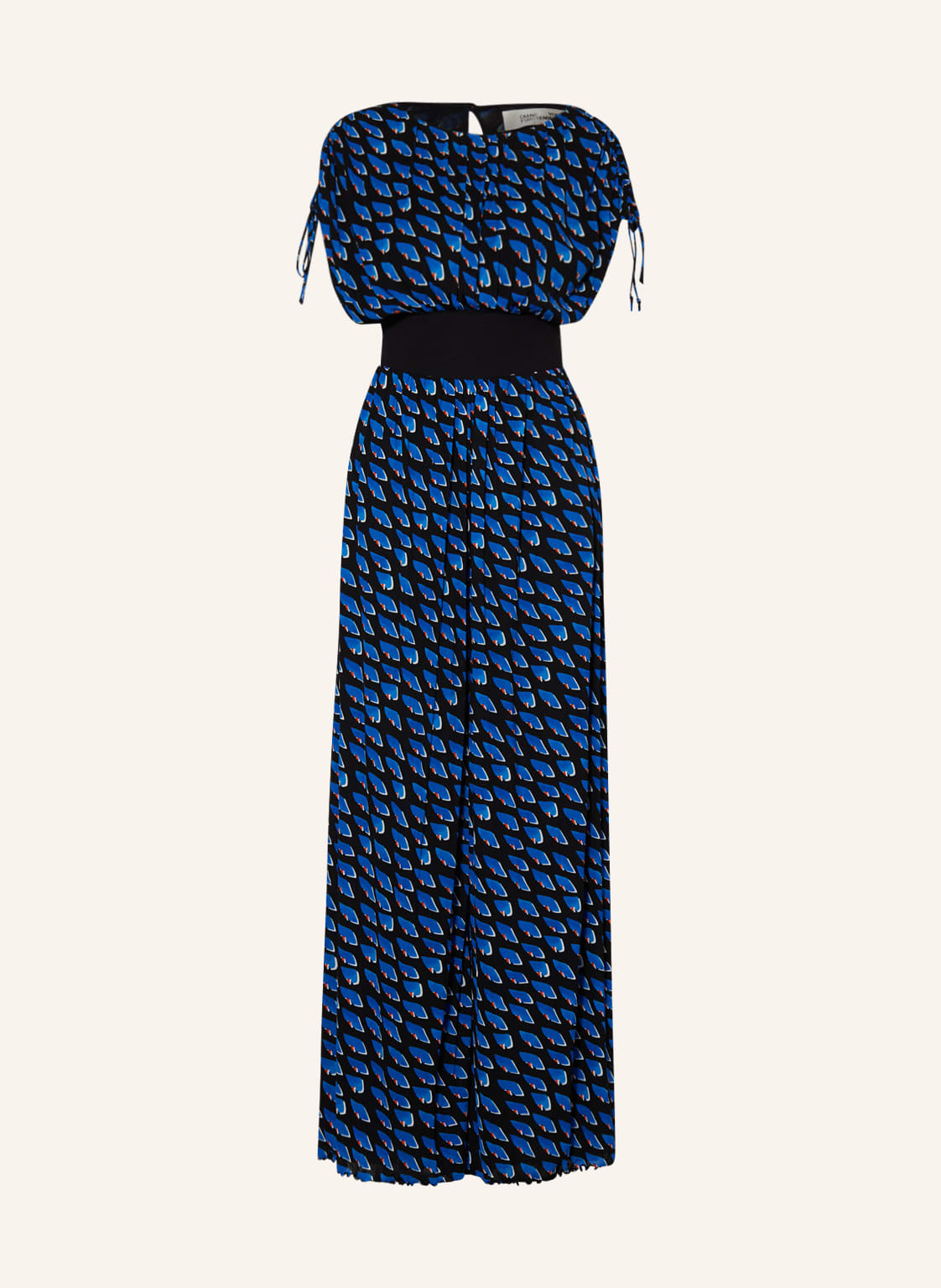 Image of Diane Von Furstenberg Mesh-Jumpsuit Andra blau